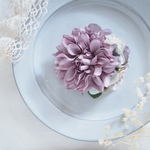 ダリアのコサージュ  *antique　purple*