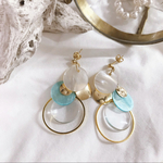 *coco vanilla* *shell × circle ピアス(イヤリング)*