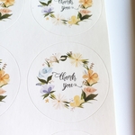 【100枚分】thank youデザインロゴ入りシール10sheet　 　ギフト・ラッピング用品♪　