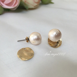 再販**コットンパールキスカとメタルピアス..【T】