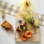 🥐➰🥯🌼カッティングボード＊パン屋さん