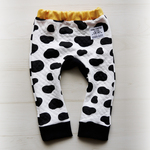 size70,80,90☆うし柄モンキーパンツ【受注生産】牛柄