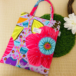 小さめかわいいトートバッグ☆限定品です。ハンドメイド花柄