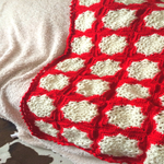 雪の結晶ブランケット