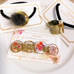 ヘアアクセサリーセット＊訳あり①＊押し花レジン