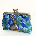 がま口ポーチ　キャサリンロウ×リバティ