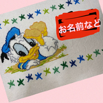クロスステッチ完成品(^^♪