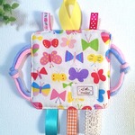 カシャカシャおもちゃ⭐️ミニ(ちょう1)