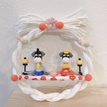 【shocorapanさま専用】お雛様リース2ワンコ用