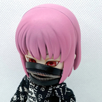 ねんどろいどどーる用ファスナーフェイスマスク/ねんどろいど　マスク