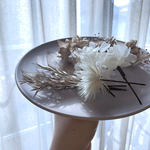 ヘッドドレス  10本セット　ブライダル　前撮り　和装　ウエディング　髪飾り　プリザーブド  フラワー　卒業式　成人式　ウェディング　ヘアアクセ　あじさい　かすみ ヘッドパーツ 