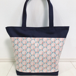 【送料無料】リバティ　ピーコックスオブグランサムホール  A4サイズ　帆布　トートバッグ　