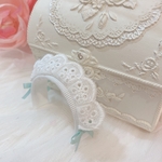 うさぎ♡うさメイドさん☆レースカチューシャ水色☆