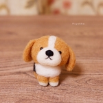 【再販4匹目】手乗りビーグル犬 Beagle dog