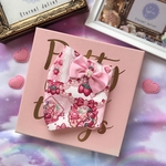 魔法少女のいちごスウィーツ柄布マスク