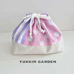 【再販】お弁当袋（巾着袋）No.1   保育園・幼稚園・学校におすすめ！入園入学のご準備に♪