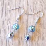 🌠龍神と大宇宙のエネルギー🌠アクアオーラ＆テラヘルツ　パワーストーンピアス
