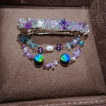 天然石バレッタ