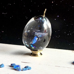幻想シリーズ～たまごレジン～宇宙の神秘 ブラックブルー