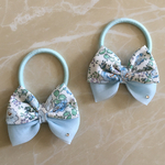 リバティ　ヘアゴム  ハンドメイド　リバティヘアゴム 