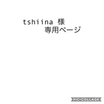 tshiina 様専用ページ