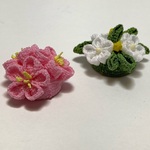 ちりめんつまみ細工_花飾り(小)セット