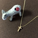 🌸プチ クロワ ネックレス