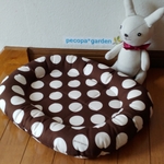New ちんまりクッション 　○brown