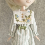 1/6ドール・春の小花ワンピース