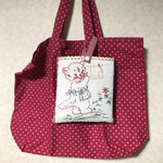 レトロねこのエコバッグ
