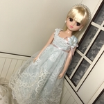 110☆ リカちゃんサイズ☆ドレス