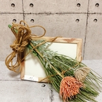 アーティフィシャルフラワー　コローレバンクシアのフォトアレンジ