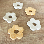 お花箸置き白黄ペア