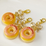 【SALE】ミニドーナツチャーム（I♡sweetsピンク）