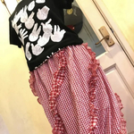 【元気のおすそ分けSALE】海月チックなバルーンスカート★イチゴ