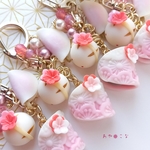 梅姫さまの梅の香和菓子キーホルダー