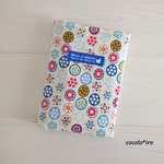 母子手帳ケース • お薬手帳ケース • 通帳 ケース　　* flower-dot　 アイボリー