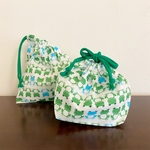 【名入れオプション有】入園グッズ2点セット☆弁当袋&コップ袋☆かえる