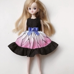 蝶の羽模様　リカちゃん　ワンピース　(期間限定)