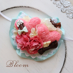 バレンタイン♥️フリルチョーカーmintgreen♡送料無料