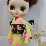 ミディブライス　ポップなお着物　お正月は着物★