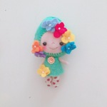 お花いっぱいずきんちゃん♡フェルト♡