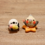 【ご依頼品】オカメインコとシマエナガ🍡