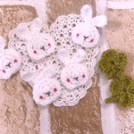 うさぎのモチーフ 5枚