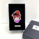 【Sale/値下げ】絵本みたいな刺繍ブローチ  { ドコカノ御令嬢 }