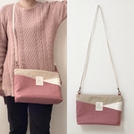 ★SALE★スモークピンク　ショルダーバック