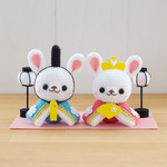 【受注後作成】🎎二人並んで🎶すまし顔🐰