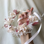 ベビーキッズ花冠、花冠、バースデー、100日祝い、誕生日