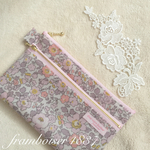 e様ご注文　輸入リバティ ベッツィ exclusive zozo moi ダブルファスナーポーチ