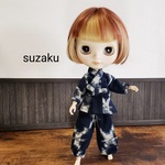 ＊blythe outfit ブライス アウトフィット＊作務衣＊